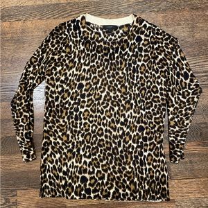 J.Crew leopard sweater